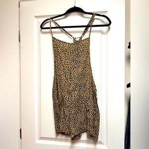 AERIE Cheetah Print Romper